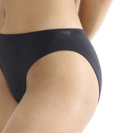 Sloggi GO Sence High Leg 2Pack Zwart