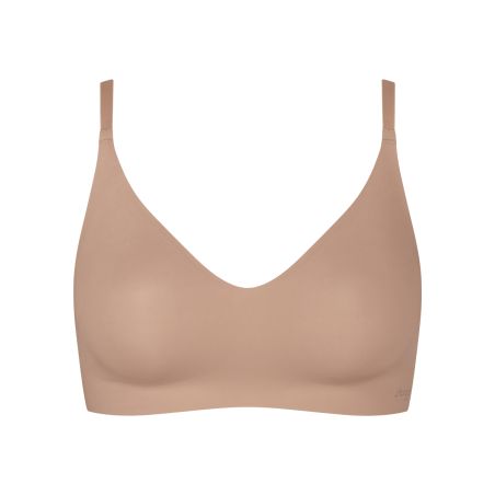 Sloggi Dames Zero Microfibre 2.0 BraletteCameo Brown
