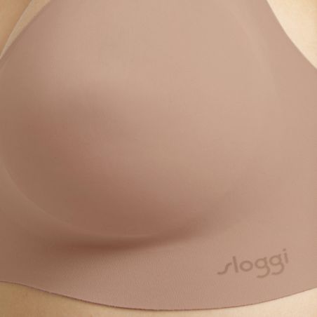 Sloggi Dames Zero Microfibre 2.0 BraletteCameo Brown