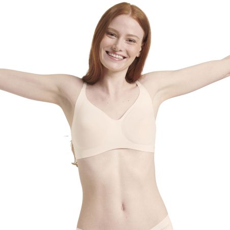 Sloggi Dames Zero Microfibre 2.0 Bralette Angora