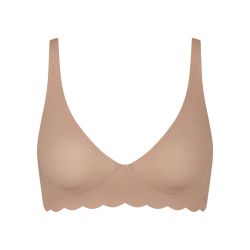 Sloggi Dames Zero Microfibre 2.0 Soft BraCameo Brown
