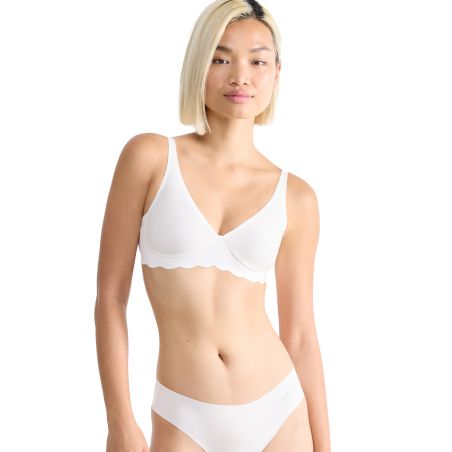 Sloggi Dames Zero Microfibre 2.0 Soft Bra Angora