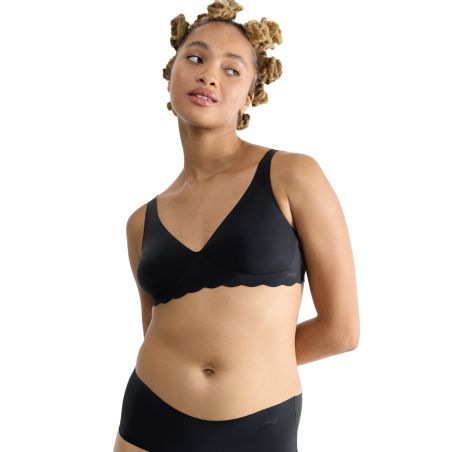 Sloggi Femme Zero Microfibre 2.0 Soutien-gorge Noir