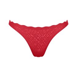 Sloggi Dames Zero Feel Bliss Festive String Shanghai Red