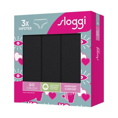 Sloggi Femme Go Crush Hipster C3P Noir