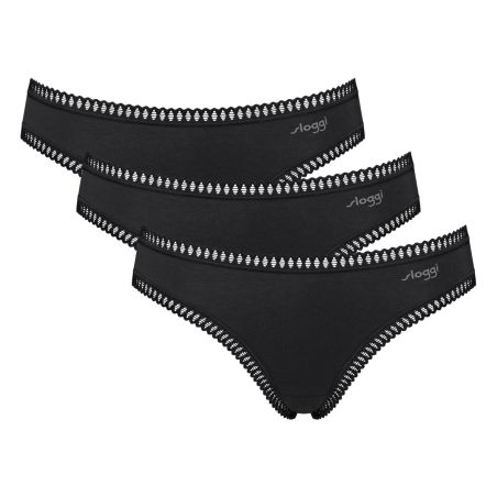 Sloggi Femme Go Crush String C3P Noir