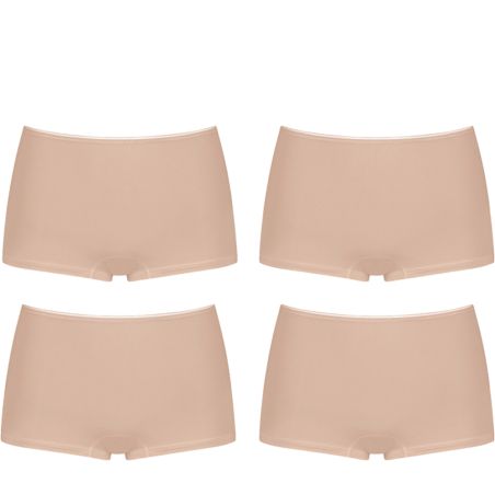 Sloggi Femmes Feel Sensational Short 02 4 pack Skin 3+1 Gratis