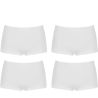 Sloggi Femmes Feel Sensational Short 02 4 pack Blanc 3+1 Gratis