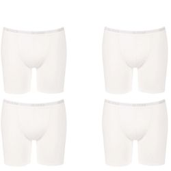 Sloggi Men Basic Long Boxershort 4 pack White 3+1 Gratis