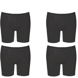 Sloggi Men basic Long Boxershort 4 pack Black 3+1 Gratis