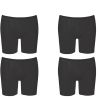 Sloggi Men basic Long Boxershort 4 pack Black 3+1 Gratis