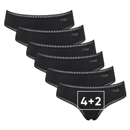 Sloggi Femme Go Crush High Leg C3P Noir