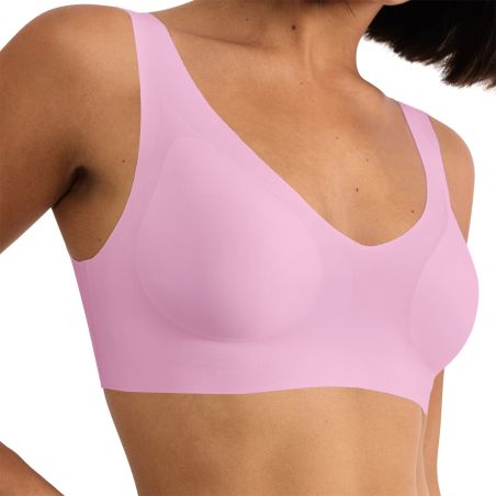 Sloggi Dames Zero Feel 2.0 Bralette Floral Pink