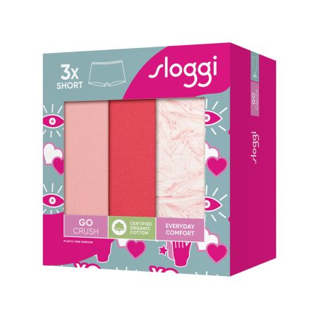 Sloggi Dames Go Crush Short C3P M005
