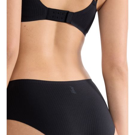 Sloggi Dames Zero Feel Pure Hipster Zwart