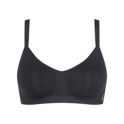 Sloggi Dames Zero Feel Pure Soft Bra Zwart