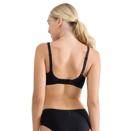 Sloggi Dames Zero Feel Pure Soft Bra Zwart