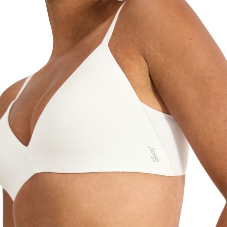 Sloggi Dames Zero Feel Pure Push-up BH THE UP Ivoor
