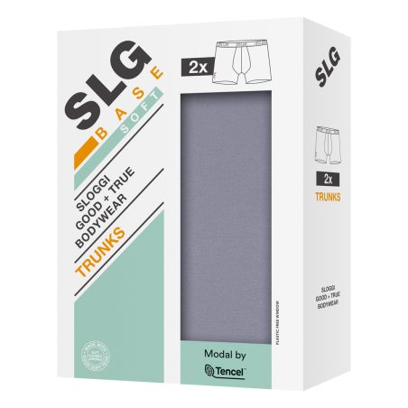 Sloggi Men SLG Base Soft Trunk Short C2P Gris