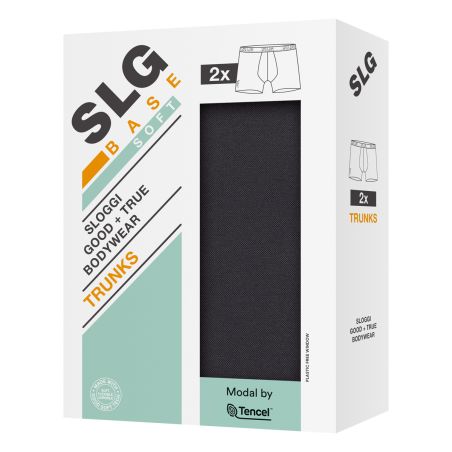 Sloggi Men SLG Base Soft Trunk Short C2P Zwart