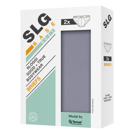 Sloggi Men SLG Base Soft Midi Slip C2P Grijs