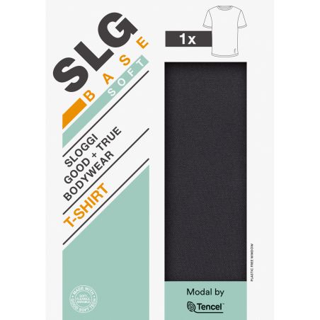 Sloggi Men SLG Base Soft T-shirt Noir
