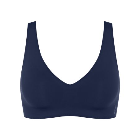 Sloggi Dames Zero Feel 2.0 Soft Bra Navy Blue