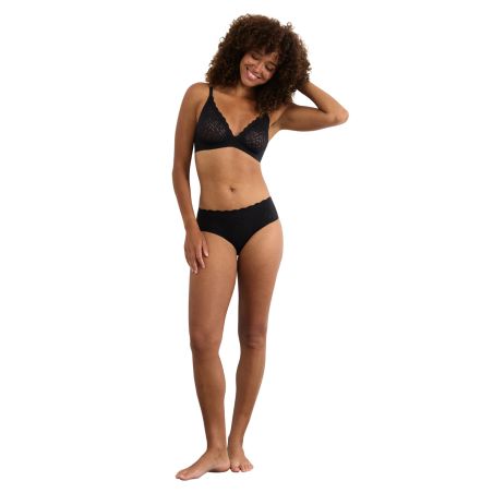 Sloggi Dames Zero Feel Bliss Push-Up BH THE UP Zwart