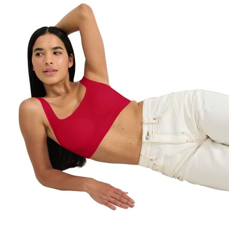 Sloggi Femme Zero Feel 2.0 Top soutien-gorge Shanghai Red
