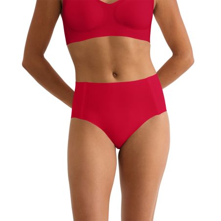 Sloggi Femme Zero Feel 2.0 Culotte taille haute Shanghai Red