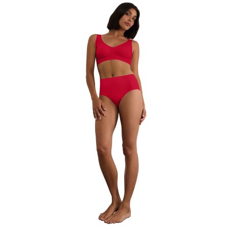 Sloggi Dames Zero Feel 2.0 Maxi High Waist Shanghai Red