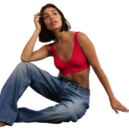Sloggi Femme Zero Feel 2.0 Bralette Shanghai Red