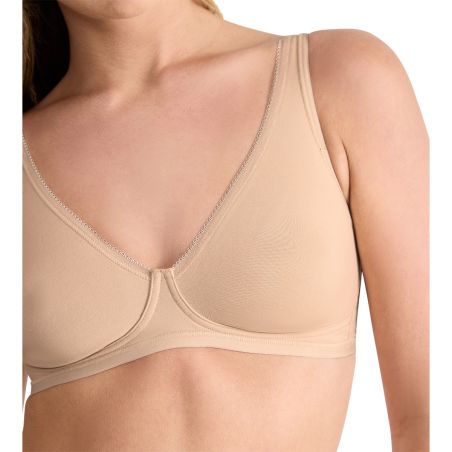 Sloggi Dames Basic Soft Bra Beige