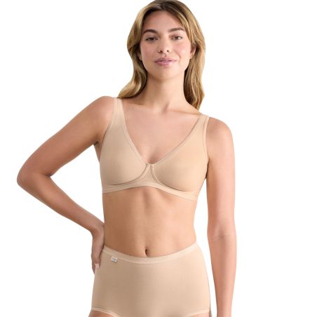 Sloggi Dames Basic Soft Bra Beige