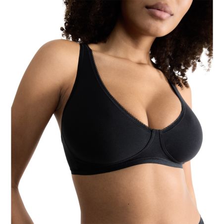Sloggi Dames Basic Soft Bra Zwart