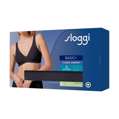 Sloggi Dames Basic Soft Bra Zwart