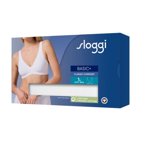 Sloggi Dames Basic Soft Bra White