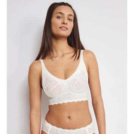 Sloggi Zero Feel Bliss Bralette Ivoor