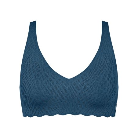 Sloggi Dames Zero Feel Bliss Soft Bra Smokey Blue