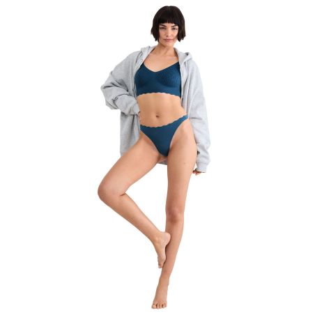 Sloggi Dames Zero Feel Bliss String Smokey Blue