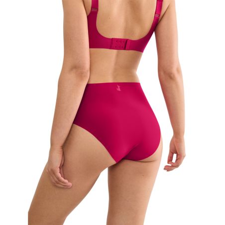 Sloggi Femme Zero Feel 2.0 Culotte taille haute Berry