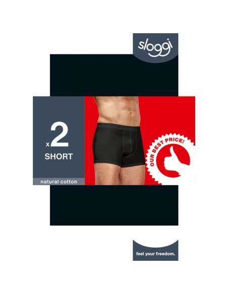 Sloggi Men Midi Evernew d'homme Noir 