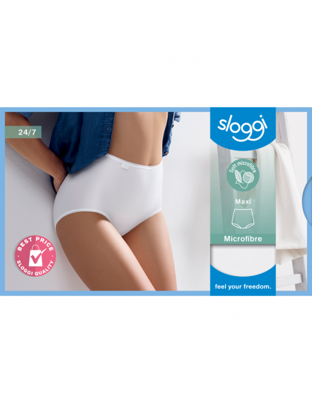 Sloggi Femmes Evernew Midi Noir