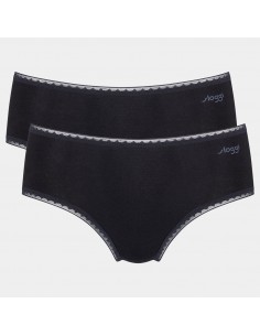 Sloggi GO Midi C2P Zwart 2pack