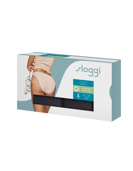 Sloggi GO Tai C2P Zwart 2pack