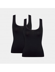 Sloggi GO Tanktop C2P Zwart 2pack
