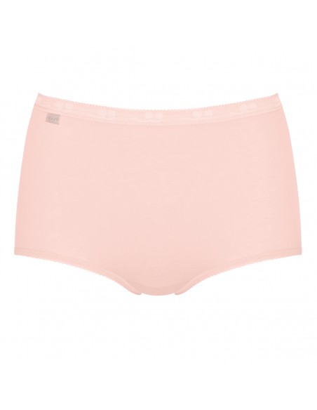 Sloggi Basic Maxi Slip 3Pack Red Pink White 2+1 Gratis