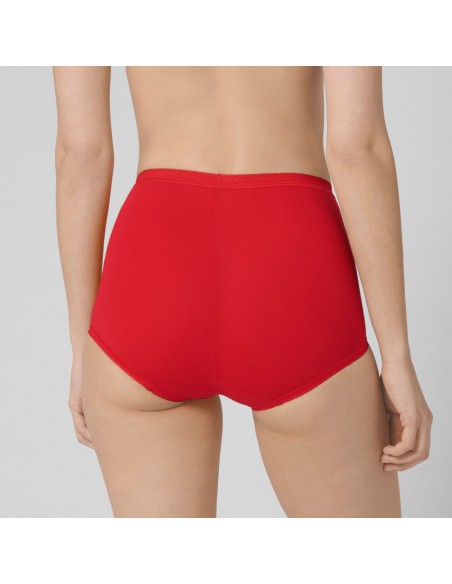 Sloggi Basic Maxi Slip 3Pack Red Pink White 2+1 Gratis