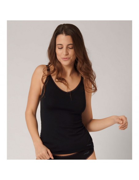 Sloggi GO Shirt 01 C2P Zwart 2pack