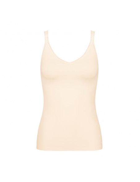 Sloggi Dames GO Spaghetti Top 01 C2P Vanille 2pack